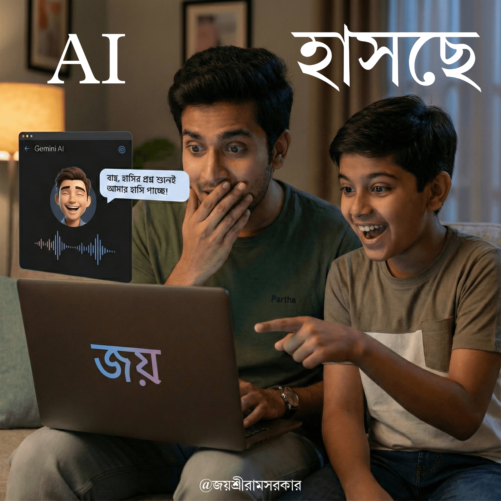 এআই হাসছে